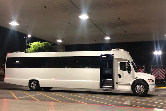 43-passenger party bus