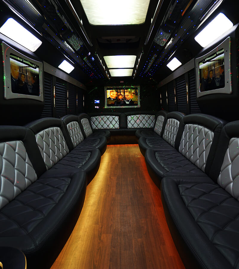 modern party buses
